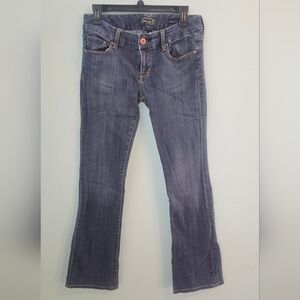 Seven7 Women's Boot Cut Jeans in Deep Blue